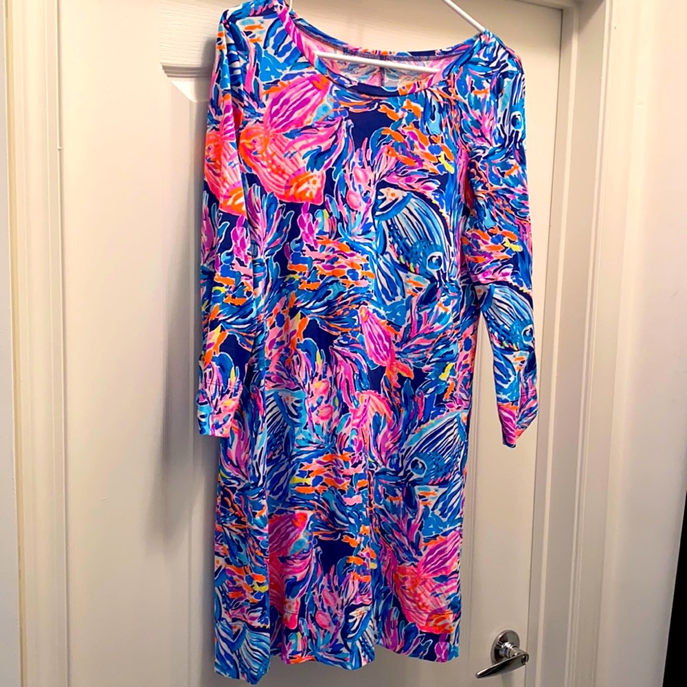 Lilly Pulitzer long sleeve cotton dress